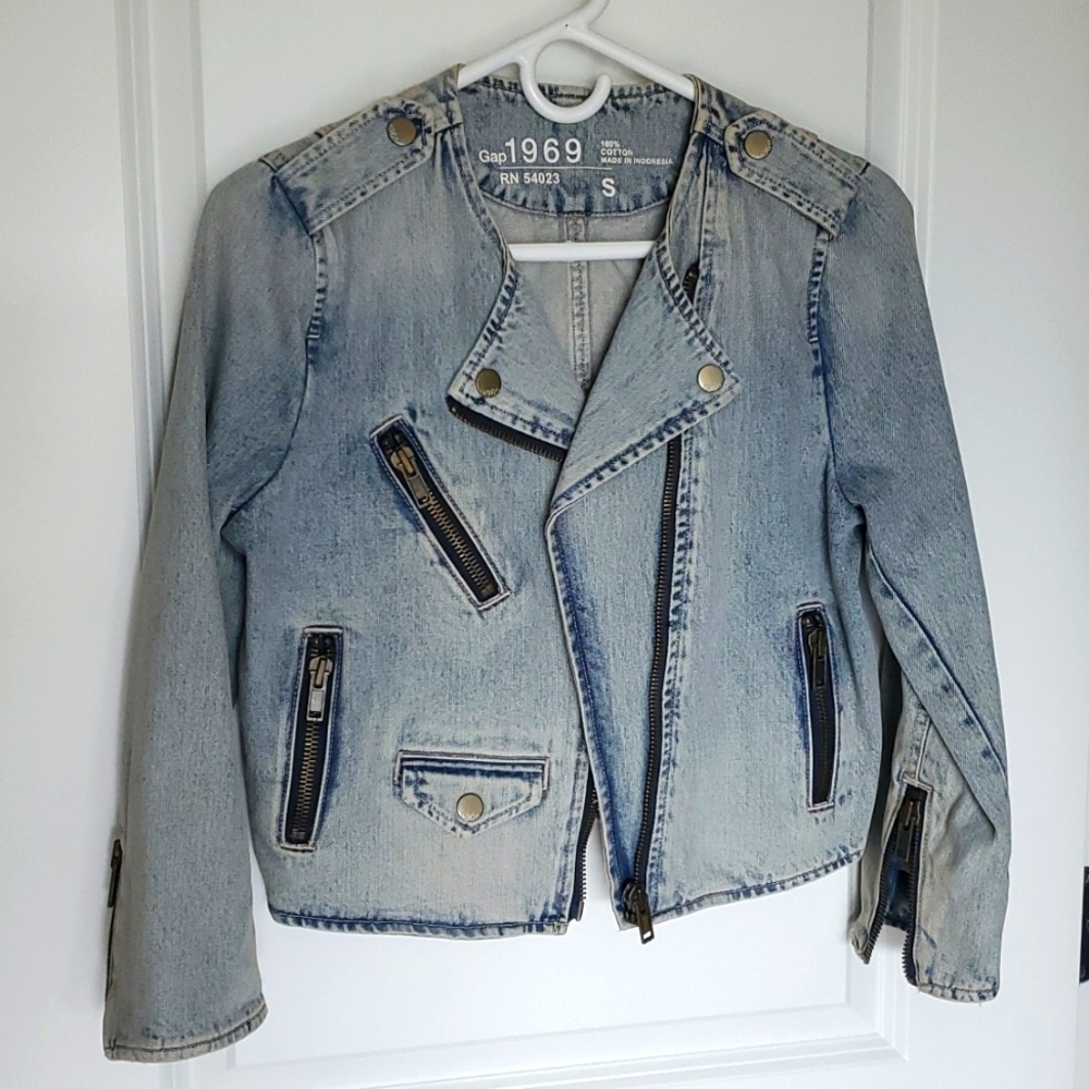 GAP Denim Zipper Jacket